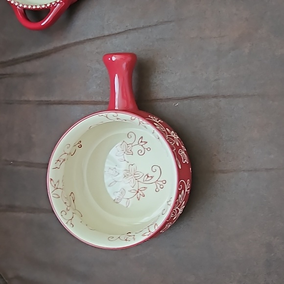 Temptations By Tara Floral Lace Pair Of Soup Bowls And Saucers - Picture 7 of 8